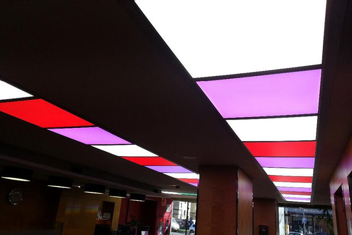 10. 36w rgb led panel ışığı