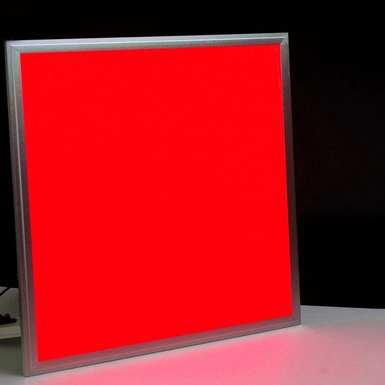 1. Panneau lumineux LED RVB Lightman affichant le rouge