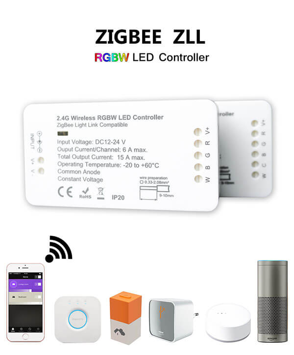 6. Panell de llum led zigbee 600x600 rgbw