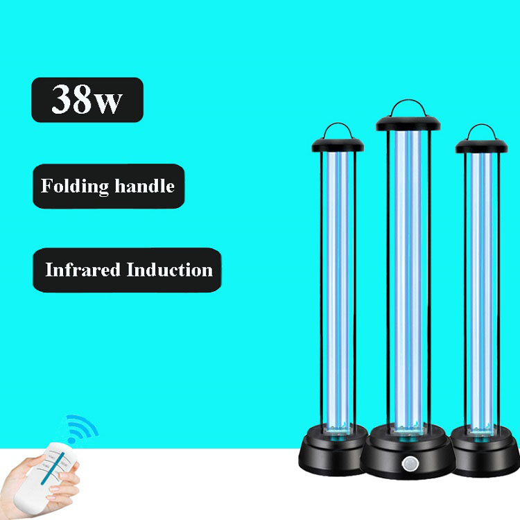 2.infrared induction portable uv lamp