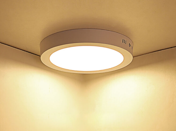 7. 600mm round led panel downlight