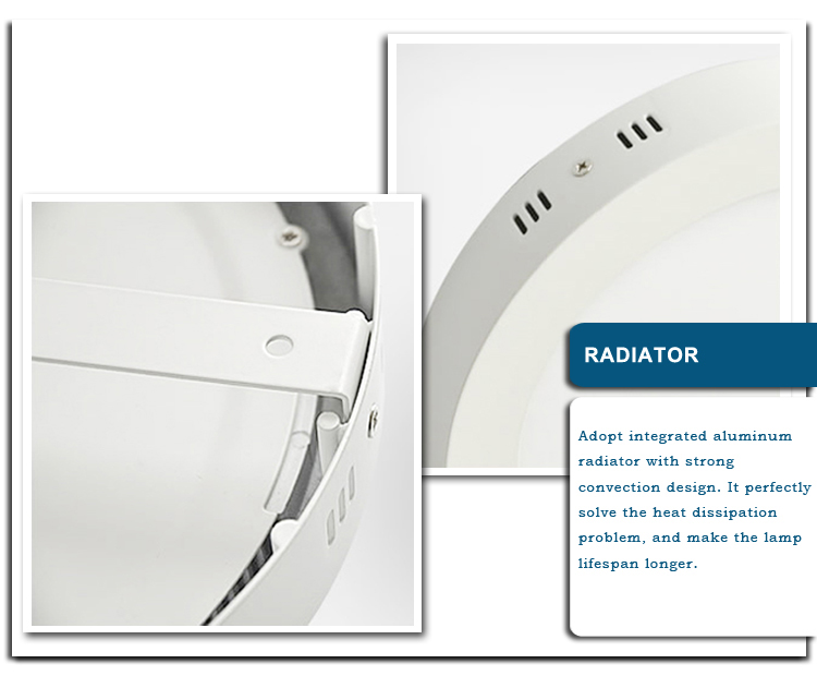 4. 6w round led panel