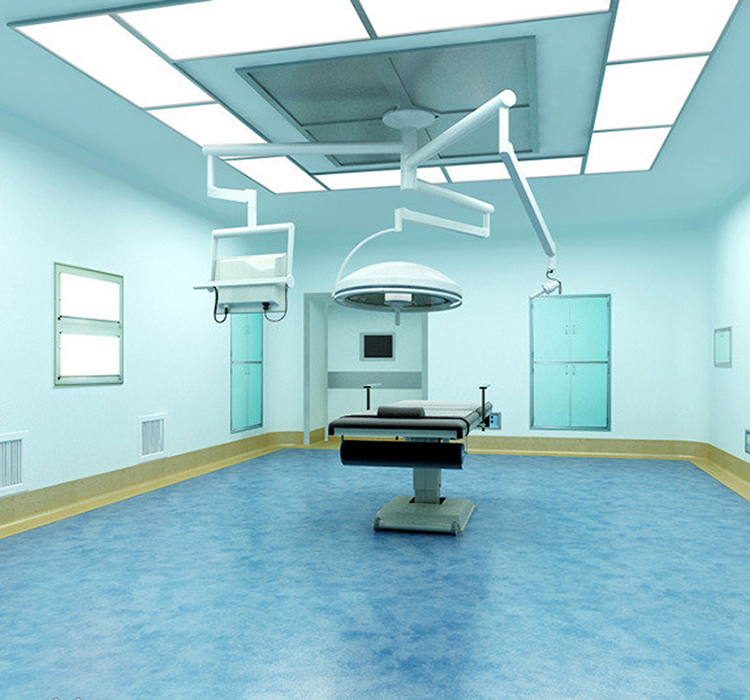 11. Clean room led panel light were installed in operation room of hospital