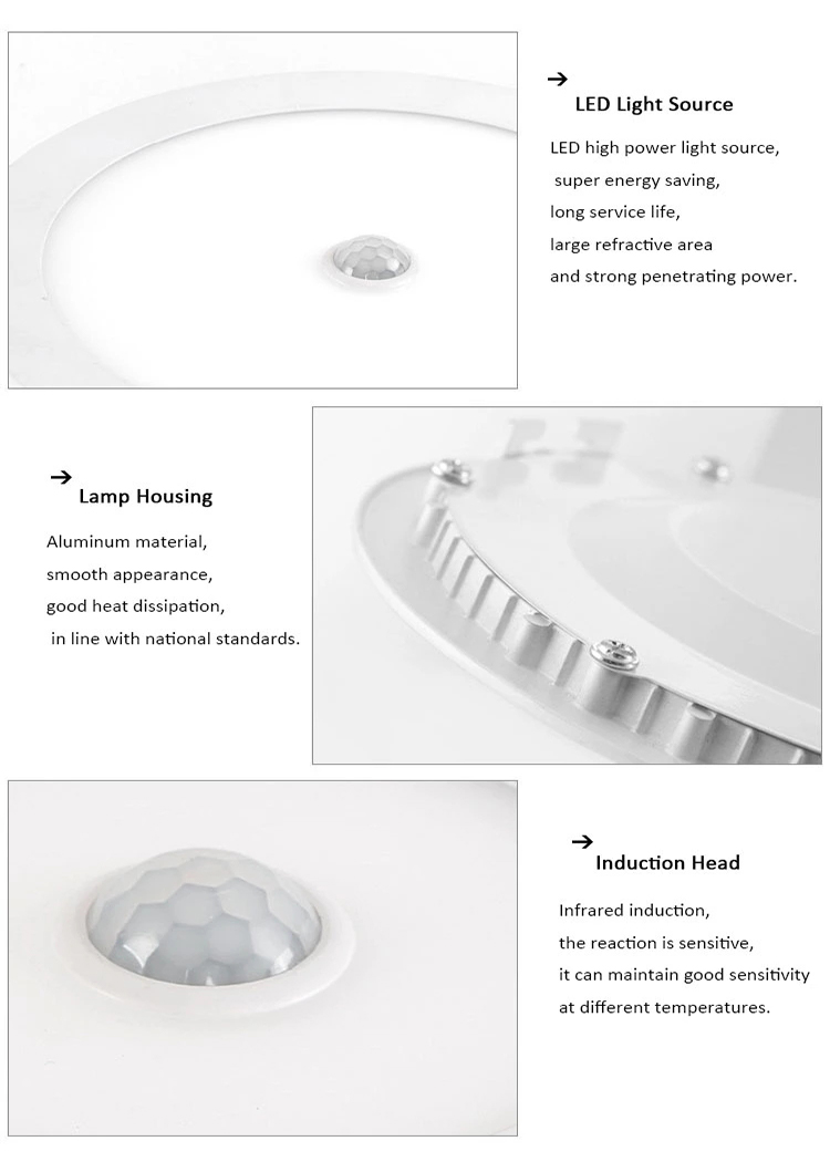 3. led sensor panel downlight