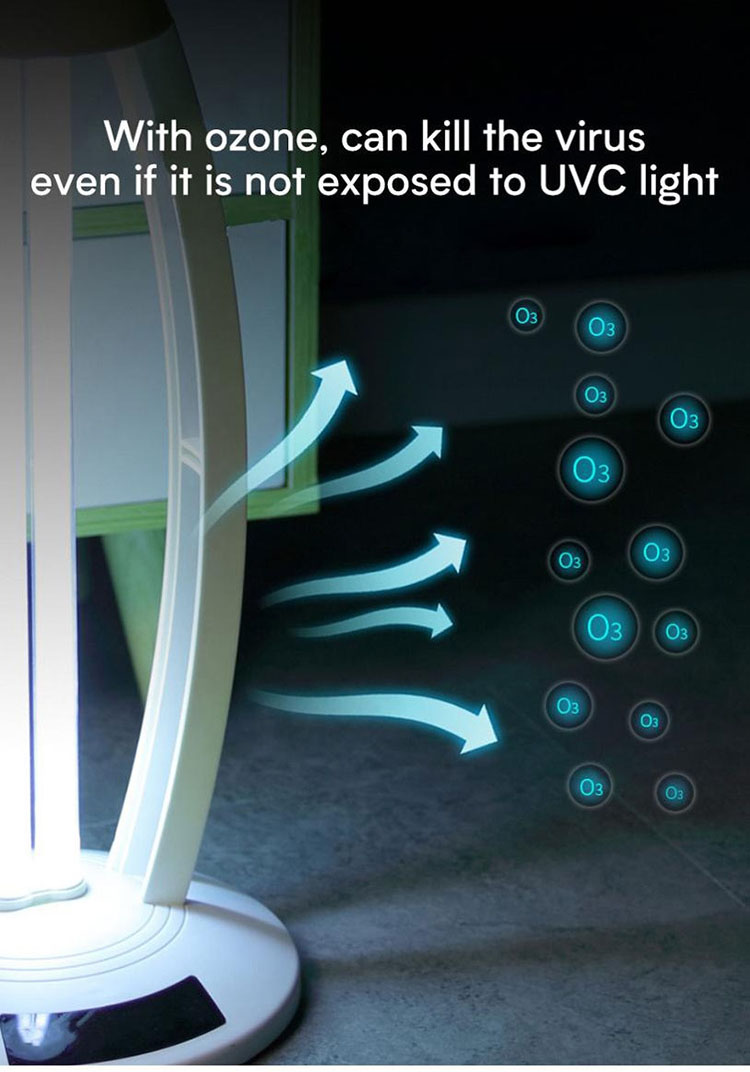 6.portable uv disinfectant lamp for kill bacteria