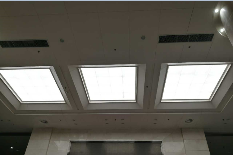 10. frameless led panel light 60x60cm