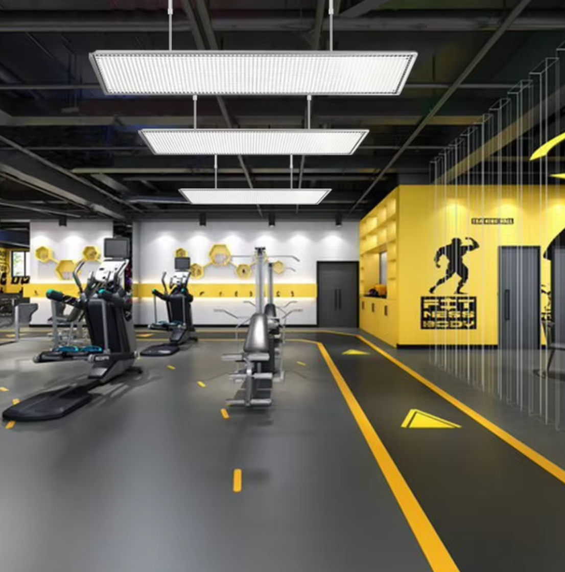 9. classroom led panel light