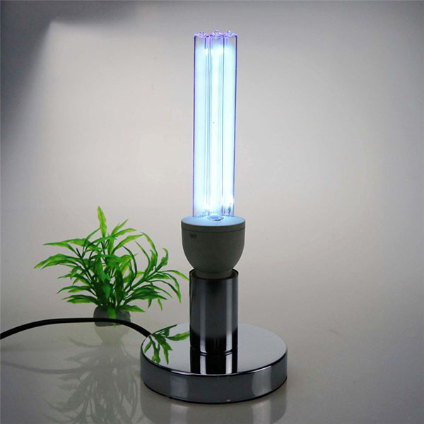 中国 UVC LED E27 UVランプ 紫外線オゾン殺菌灯 220V 110V 殺菌石英