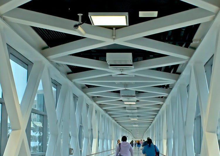 Slika koridora platforme