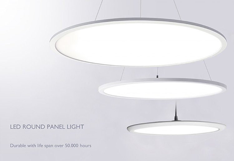3. 48w дугуй LED таазны хавтан гэрэл 600мм