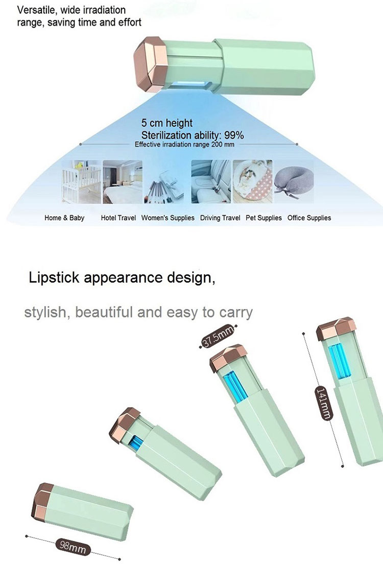 6. Lampada di disinfezione UV da 254 nm retrattile