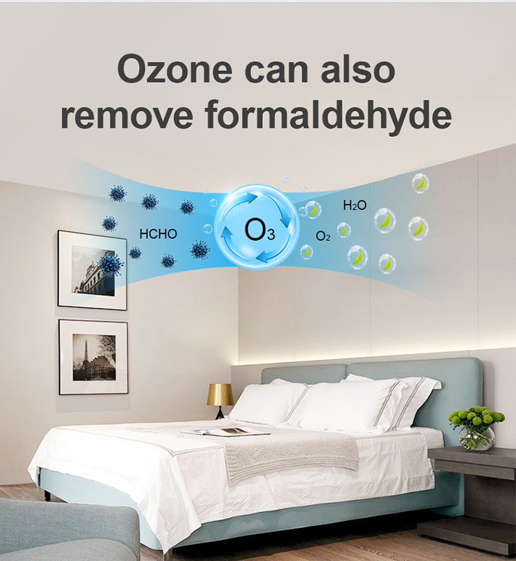 8.uvc dezinfekavimo lempa su ozono oro valymo gaminio detalėmis