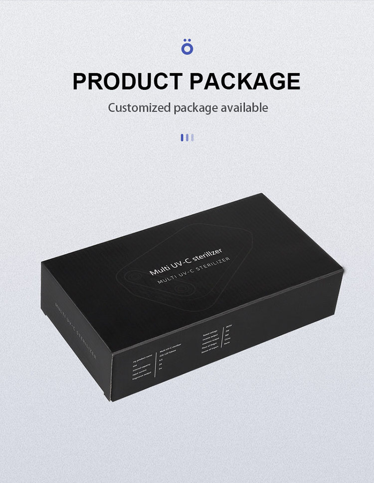 9. portable uv sterilizer box mobile phone