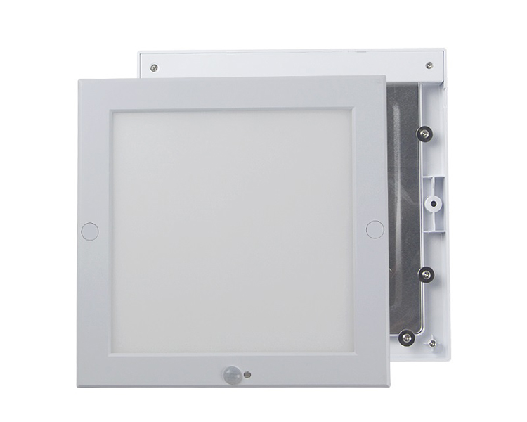 2.3000k white frame sensor led surface panel light