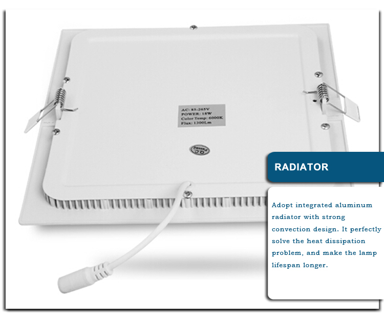 3. ultra slim led panel downlight